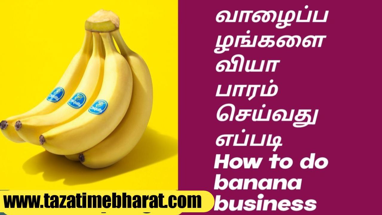 How to do banana business